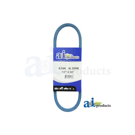 Aramid Blue V-Belt (1/2 X 26 ) 12 X4 X0.5